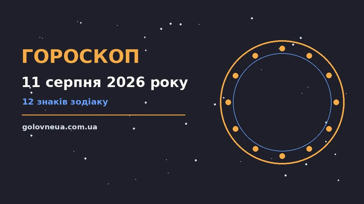 Гороскоп на 11 серпня 2026 року: прогноз для всіх знаків про настрій, справи та гроші