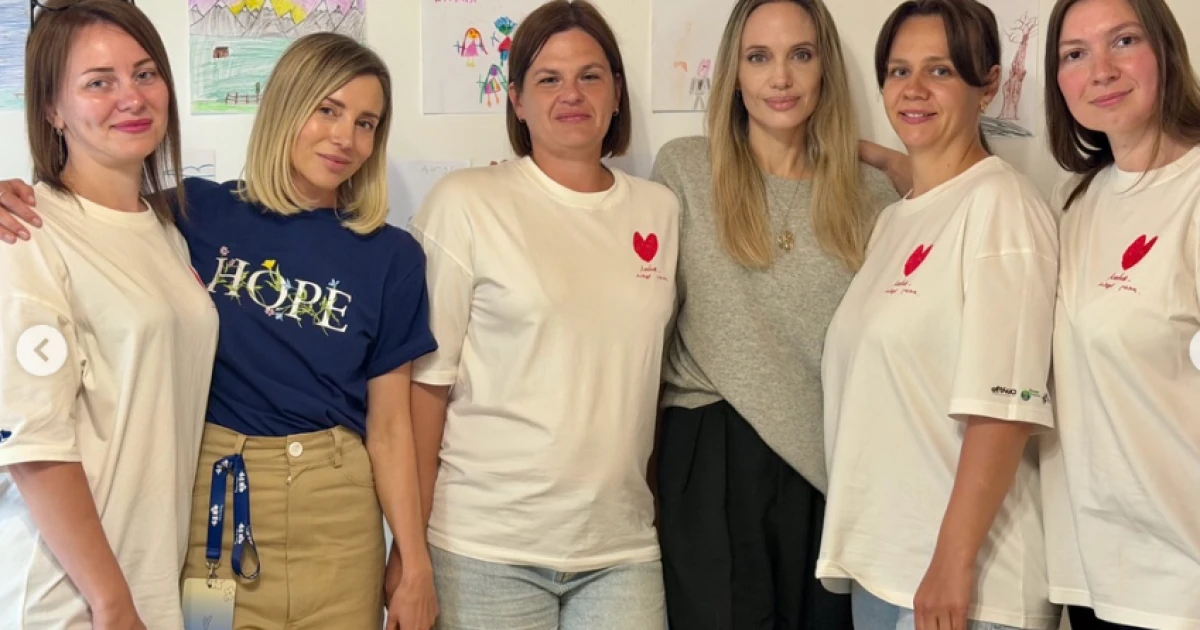 Джолі розповіла про візит до Харкова: хронологія поїздки Україною